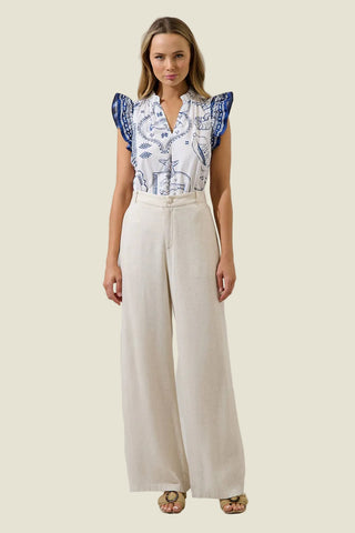 Adelina Ruffle Top