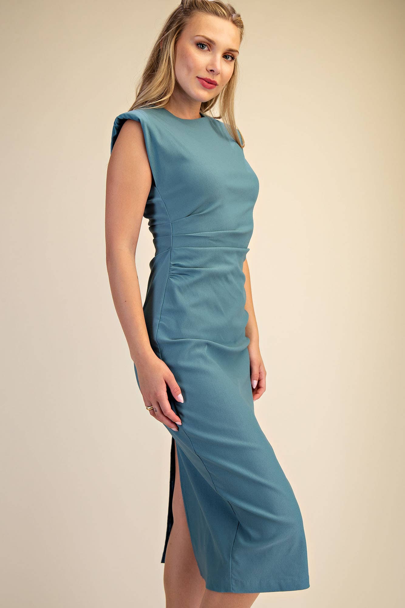 Blake Stretch Midi Dress