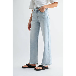 MARCY LEG RAW HEM