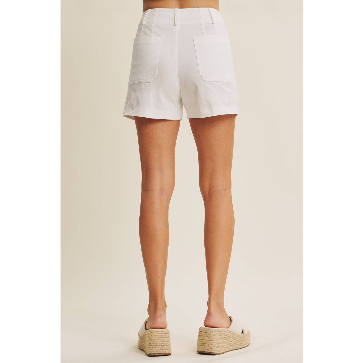 Delaney High Rise Stretch Shorts