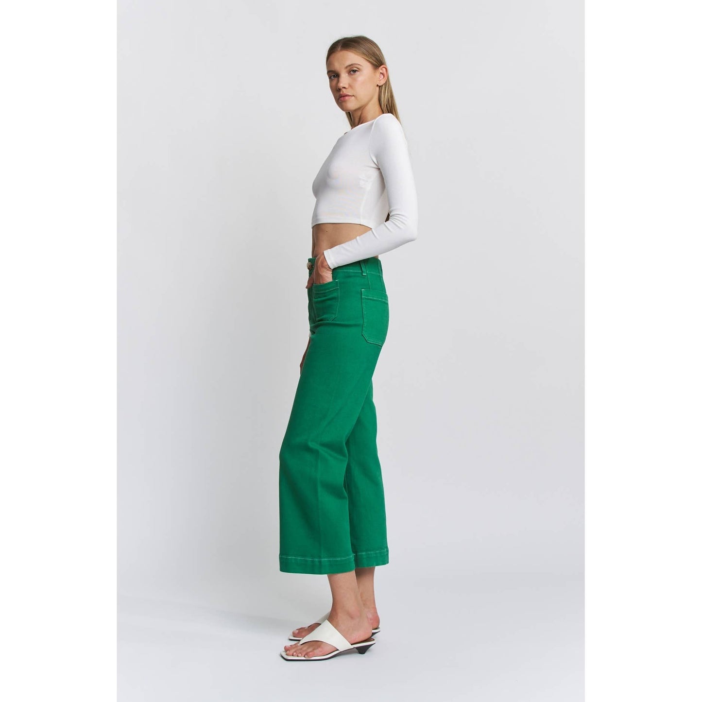 Lucky Charm Cropped Pants