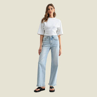 MARCY LEG RAW HEM