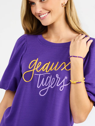 Touchdown Puff Sleeve Top