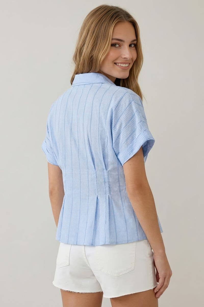Effie Kate Gingham top