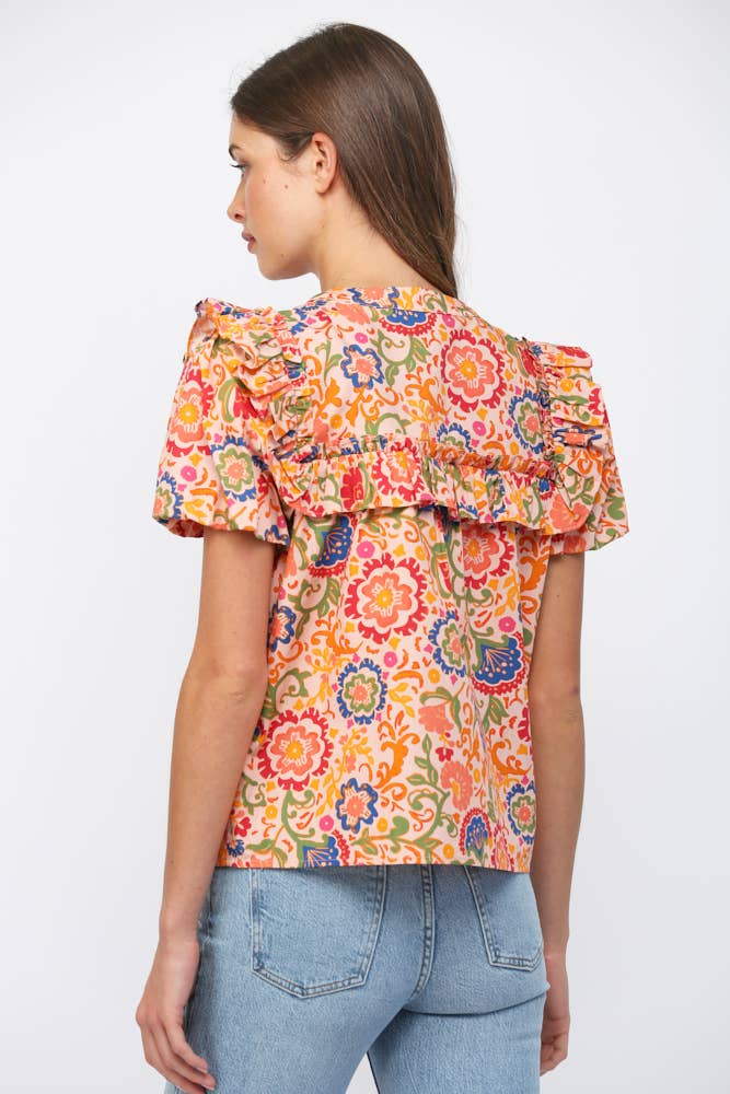 Macy Ruffle Top