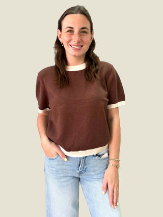 Mocha Muse Sweater Tee