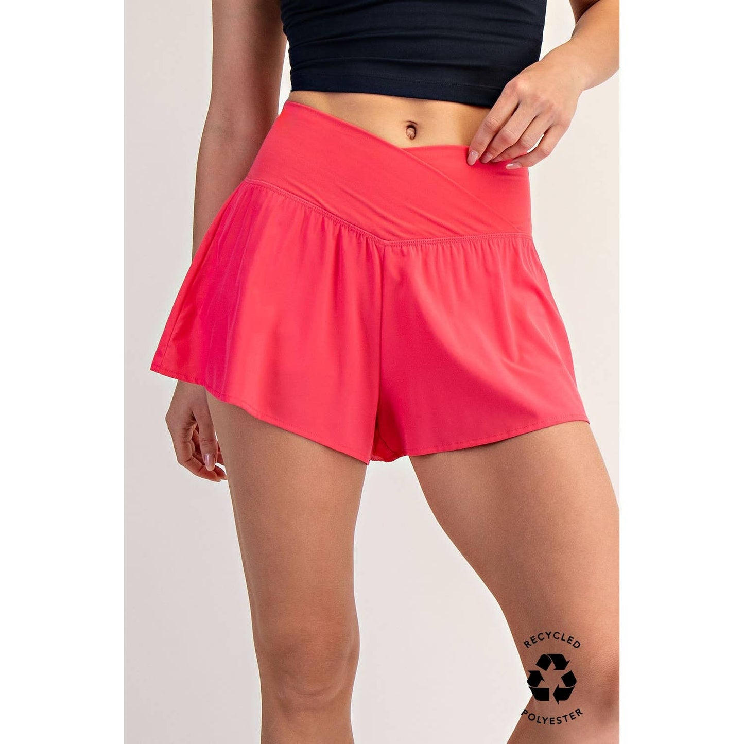 Blakely Butter Crossover Shorts