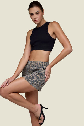Cheetah Stretch MR Dad Shorts