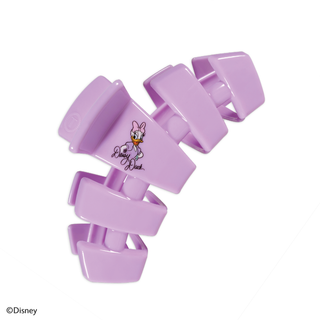 Disney TELETIES Daisy Duck Large Classic Hair Clip designed for thick, curly and long hair