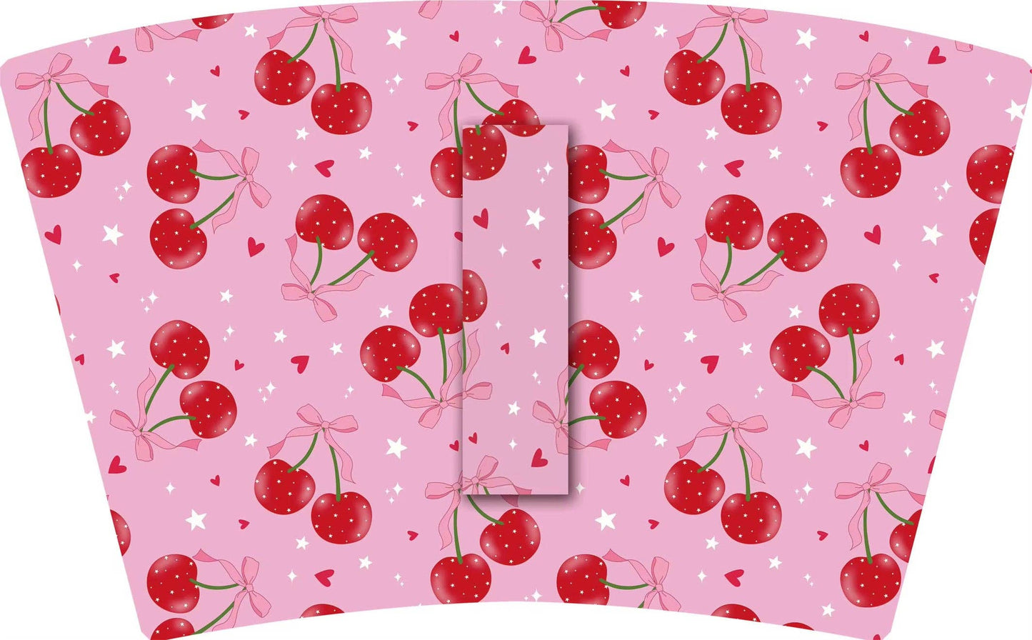 PINK CHERRIES & STARS