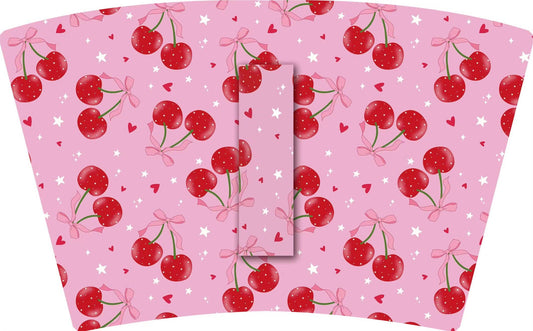PINK CHERRIES & STARS