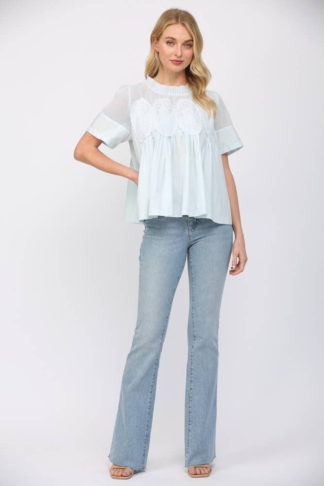 Mary Mesh Top