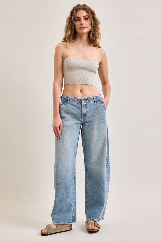 The Monroe Barrel Leg Jean