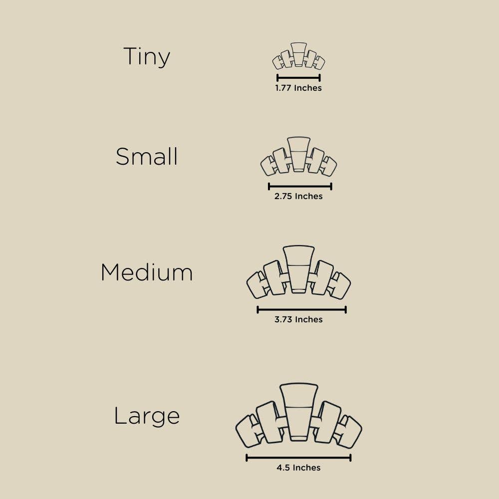 Classic Hair Clip | Large | Pink Ribbon Power