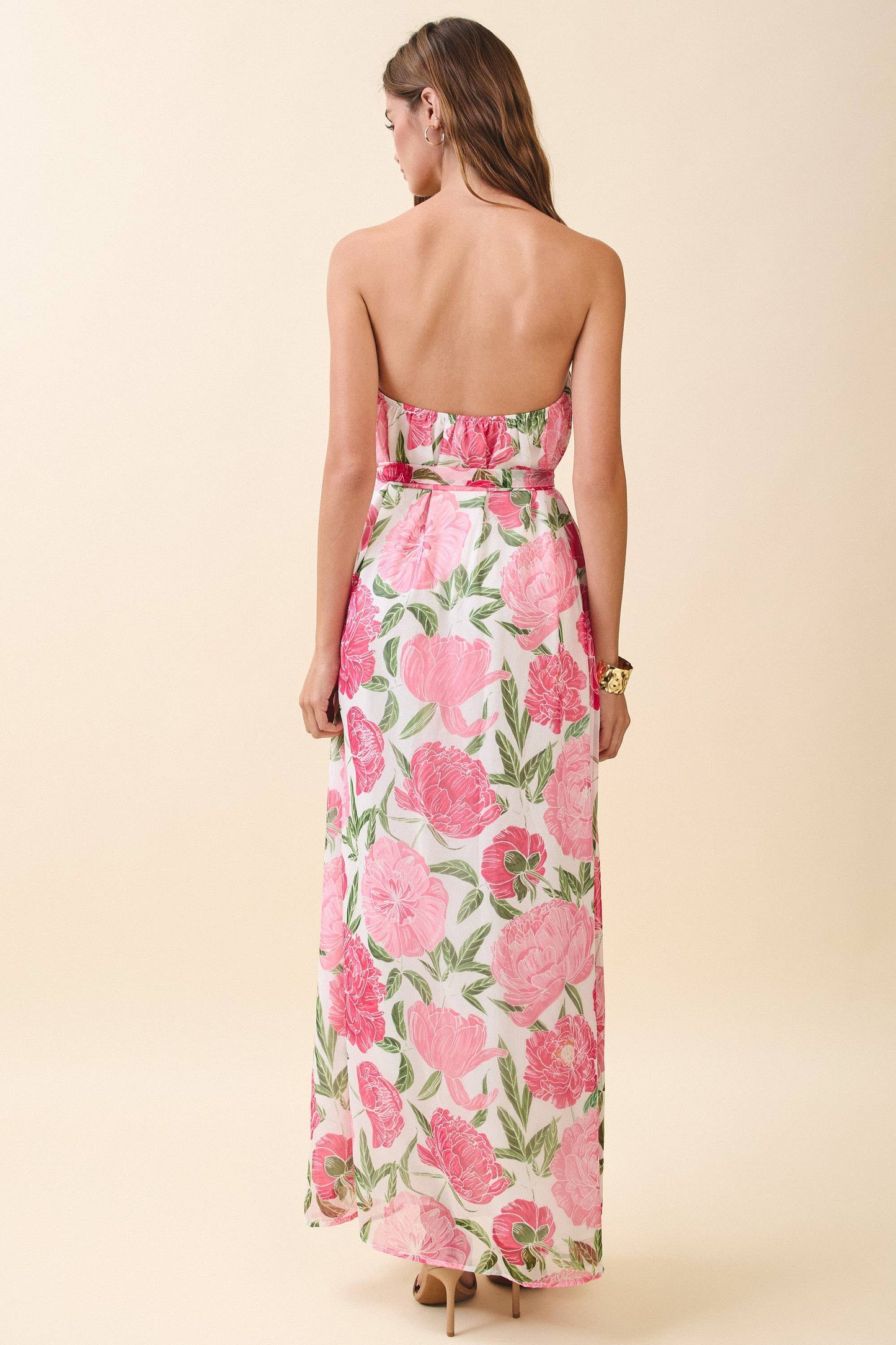 Adaline Scarf Maxi Dress