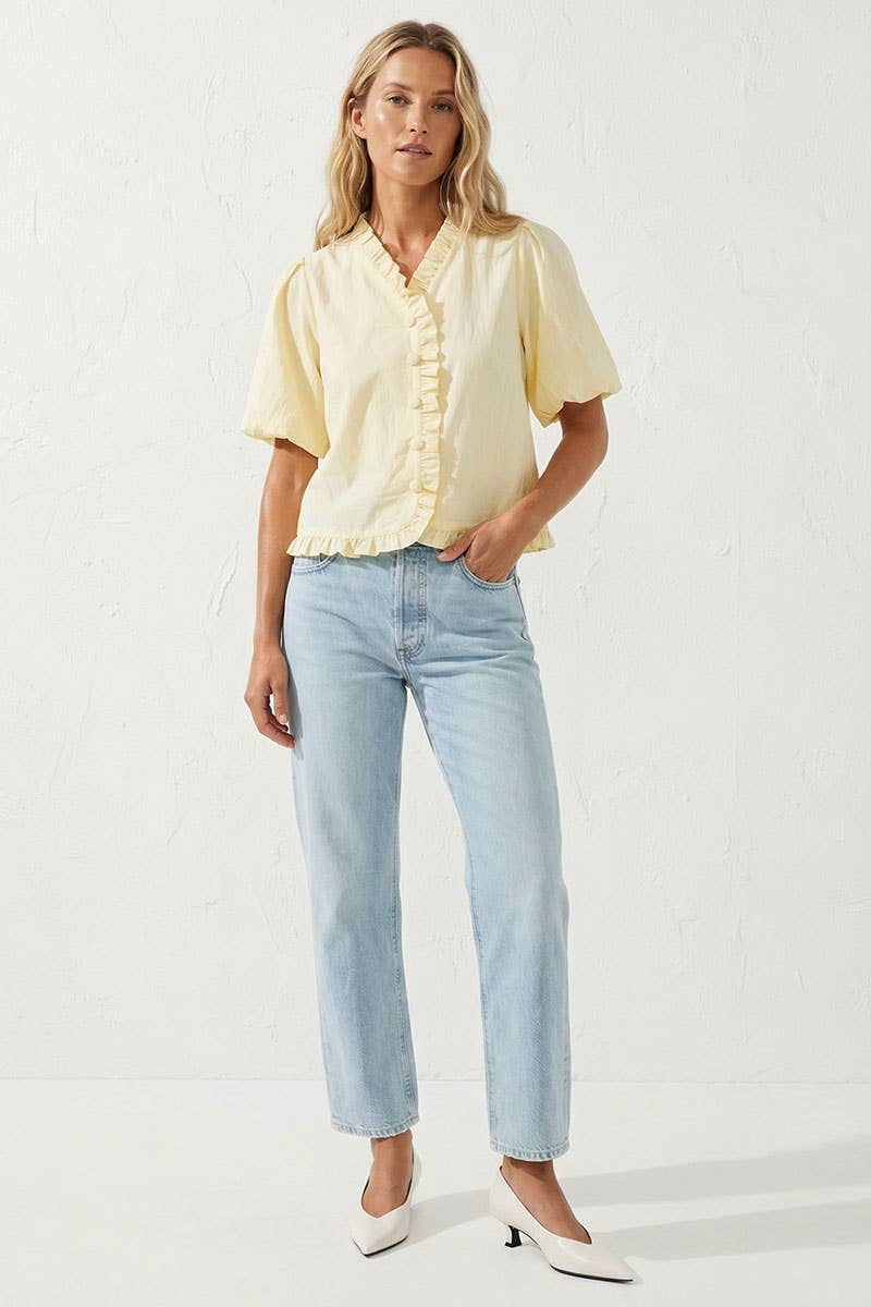 The Rosalie Ruffle Top