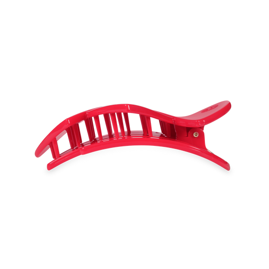 Flat Hair Clip | Medium | Red Heart to Heart