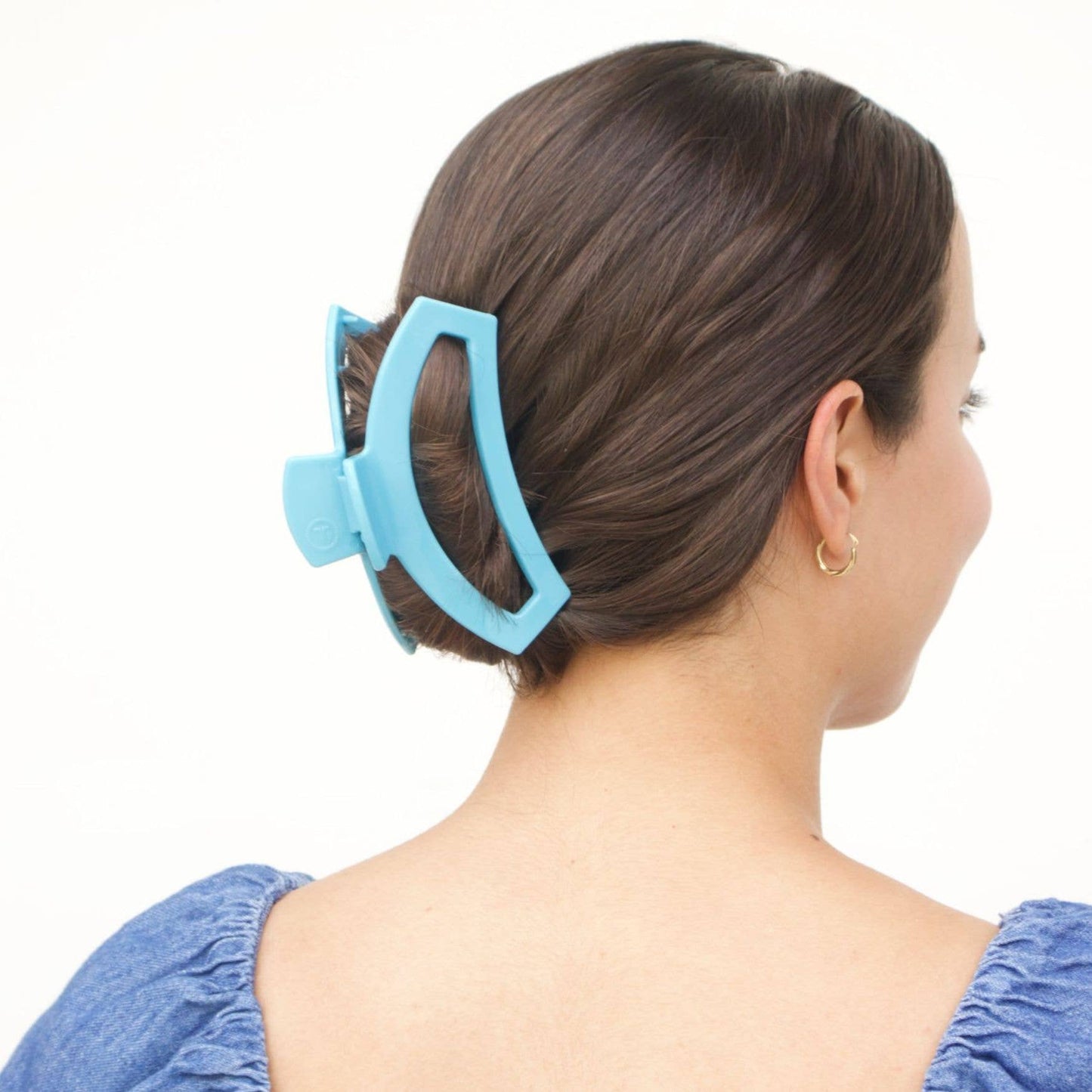 Open Hair Clip | Large | Summer Sky