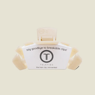 Classic Hair Clip | Small | Almond Beige