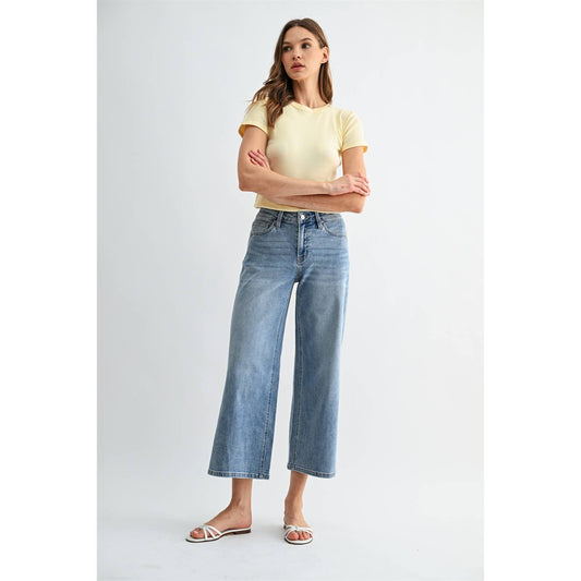Amy Cropped Wide Leg