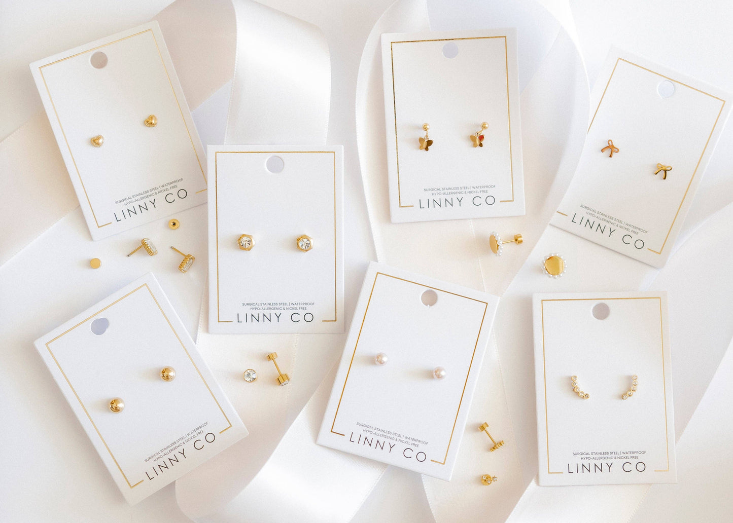 Screwback Stud Earrings - Madison