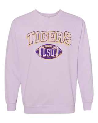 LSU Tigers Wonka Football Orchid CC Sweatshirt