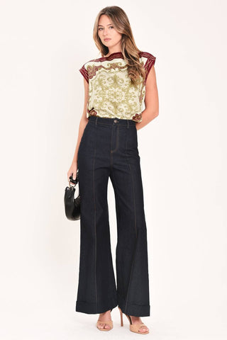 The Vintage Heirloom Scarf Top
