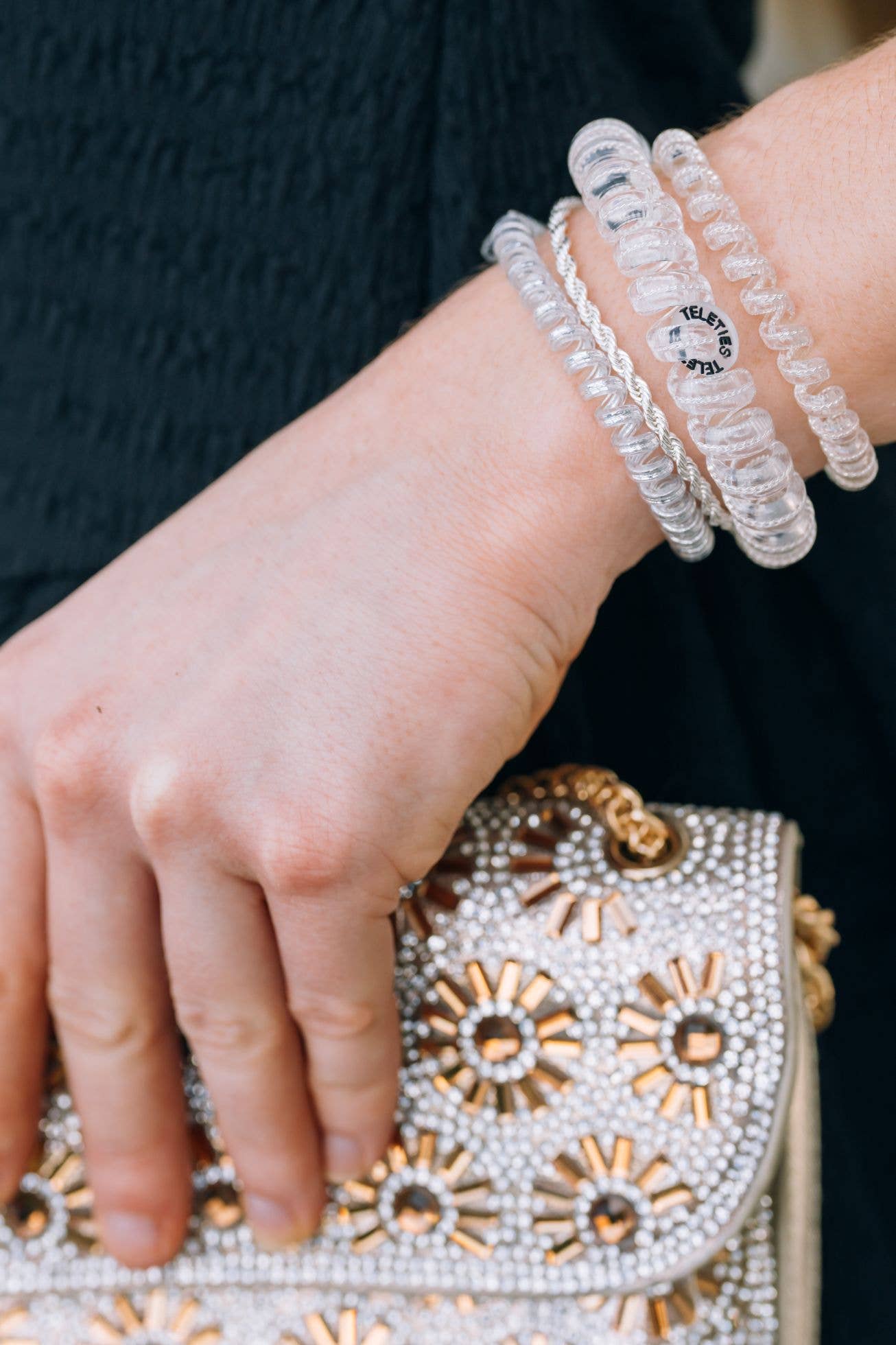 Spiral Hair Coils | Large | Silver Slay Hair Ties