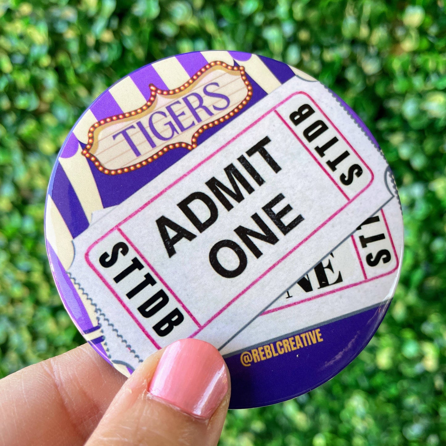 Admit One - STTDB - Game Day Button