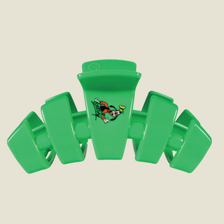Disney TELETIES Goofy Large Classic Hair Clip designed for thick, curly and long hair