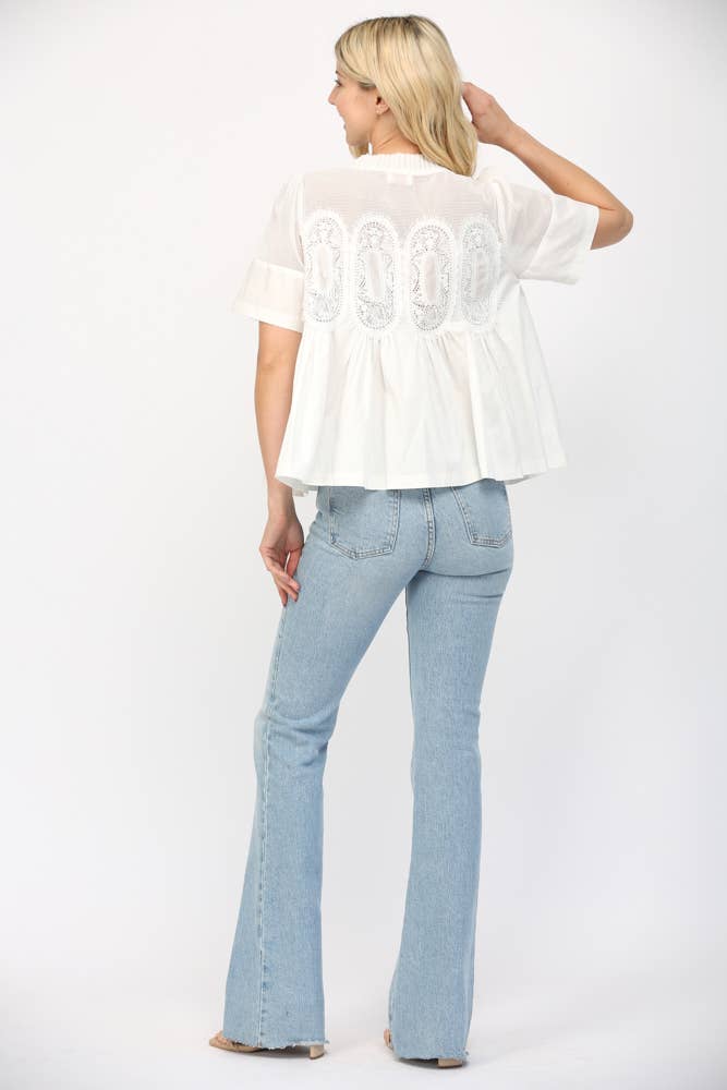 Georgie Mesh Top