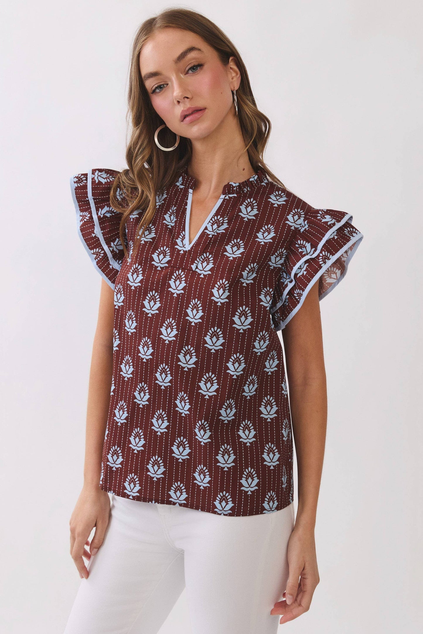 Charlotte Floral Blouse