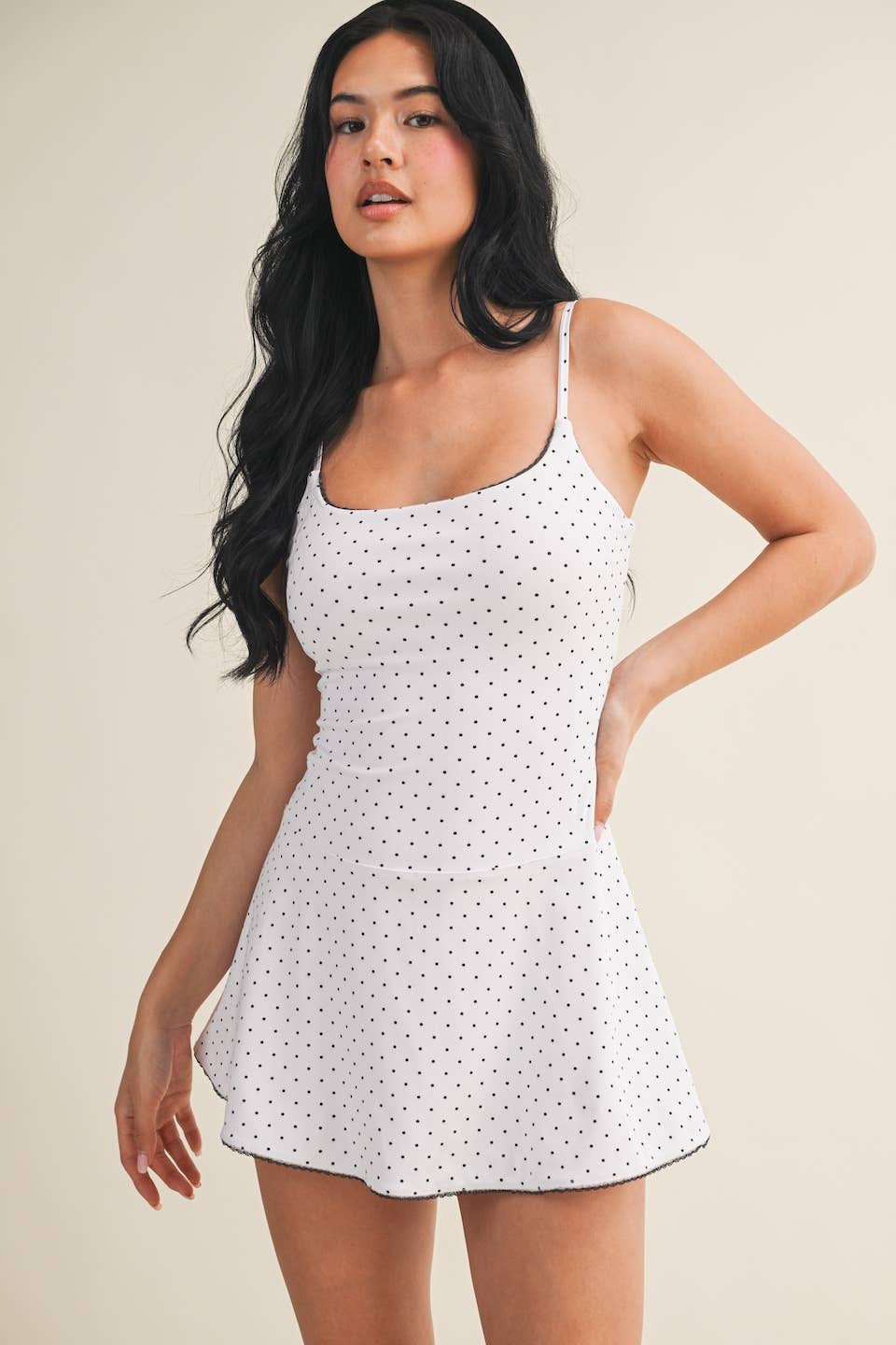 Poppy Polka Dot Mini Dress