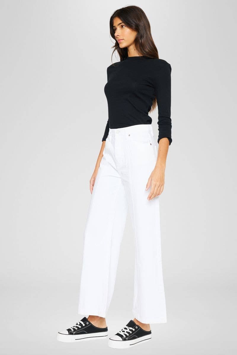 The White Label 90’s Ultra High-Rise Wide Leg Jeans