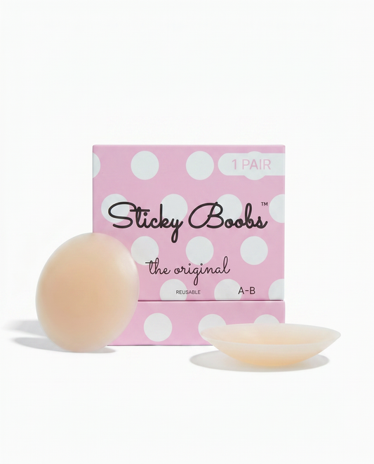 The Original Sticky Boobs — Reusable Adhesive Nipple Covers