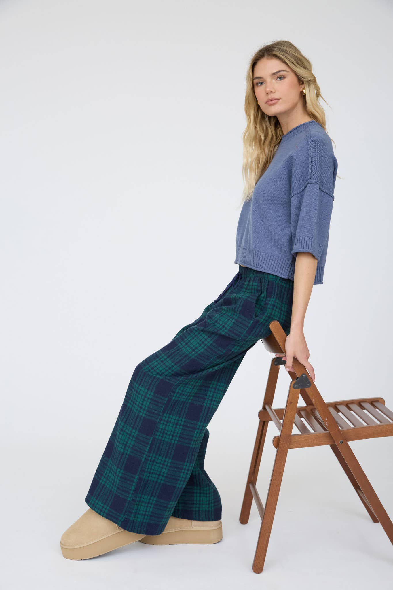 Marlowe Exposed Seam Pullover