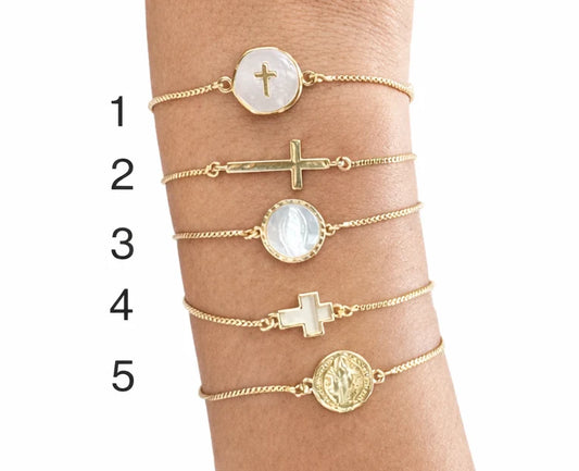 18k gold filled size adjustable