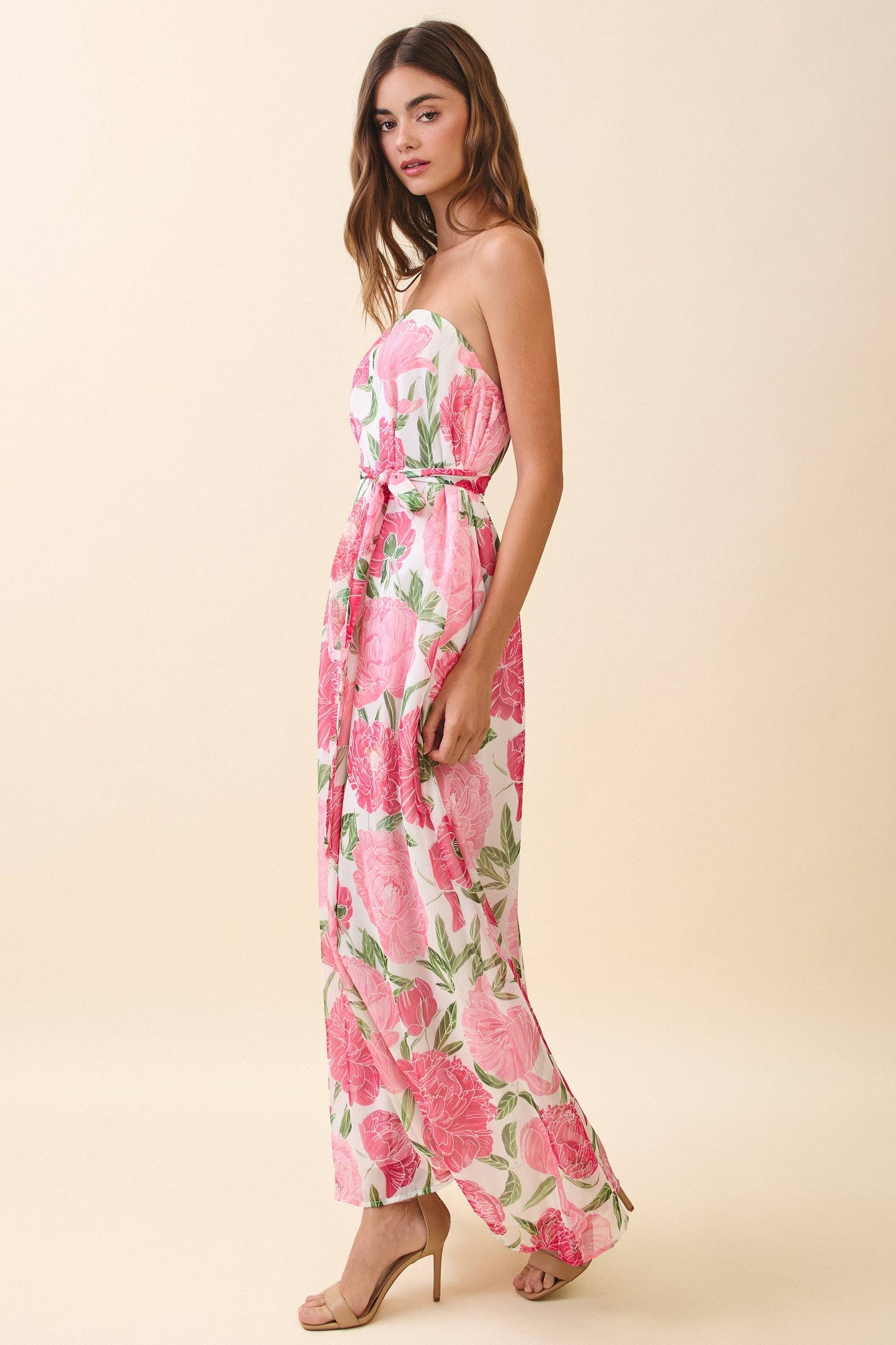 Adaline Scarf Maxi Dress
