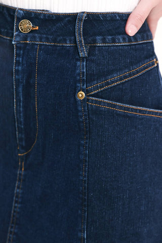 The Main Street Denim Skort