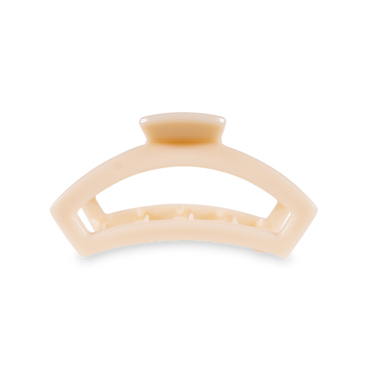 Open Hair Clip | Medium | Almond Beige
