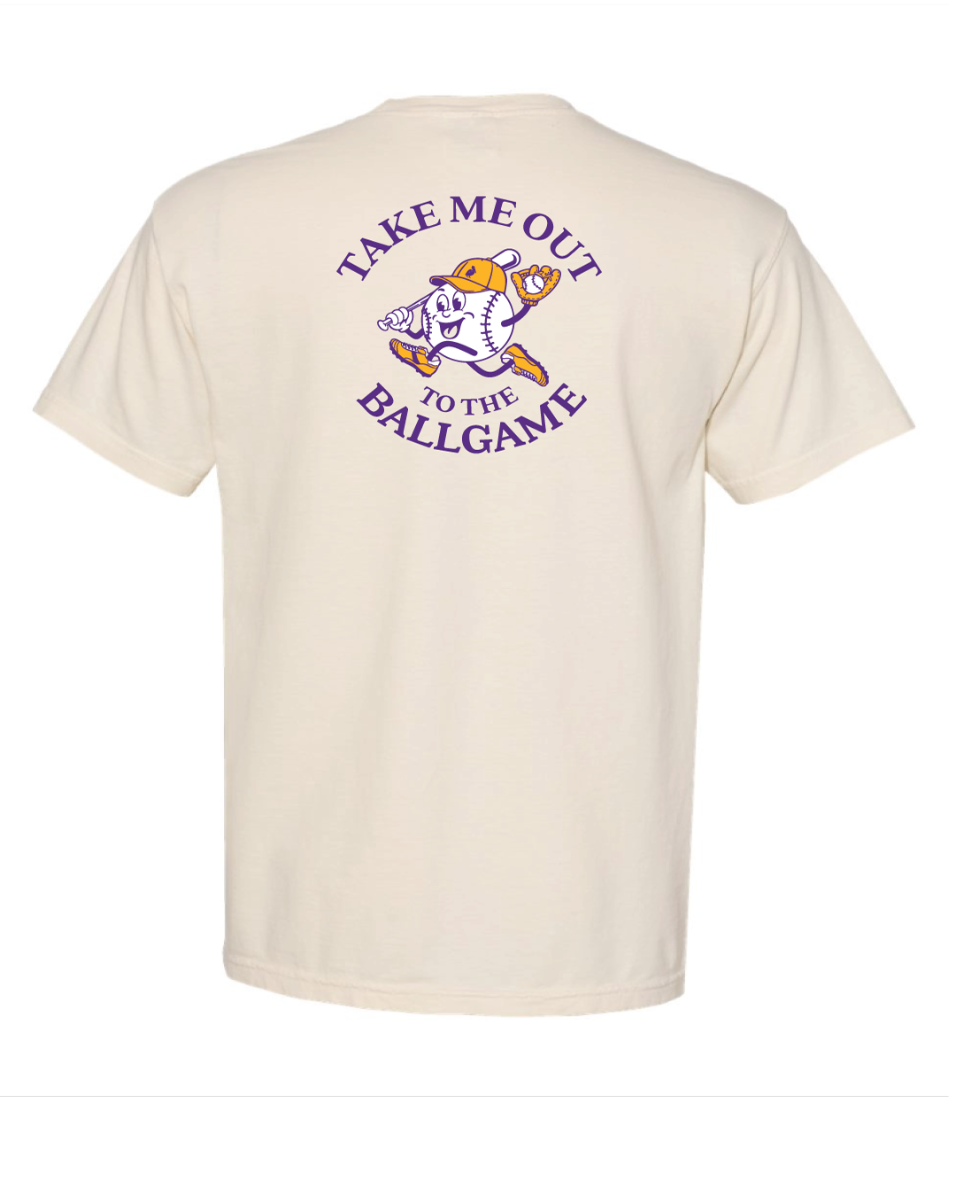 Take Me Out To the Ballgame Pocket T-Shirt