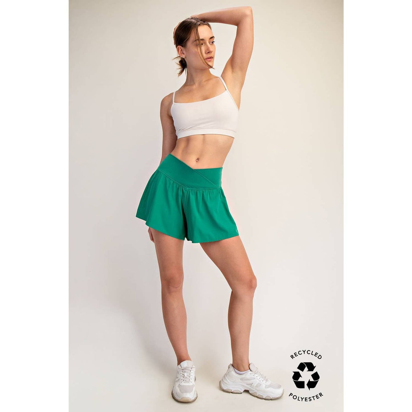 Blakely Butter Crossover Shorts
