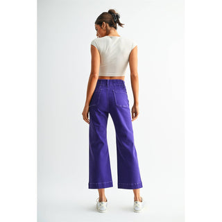 The Geaux Girl Wide Leg Jeans