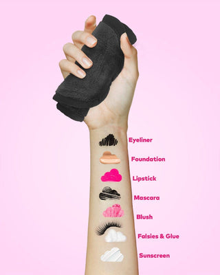 MakeUp Eraser® Just Add Water Cloth Mini Pro Black