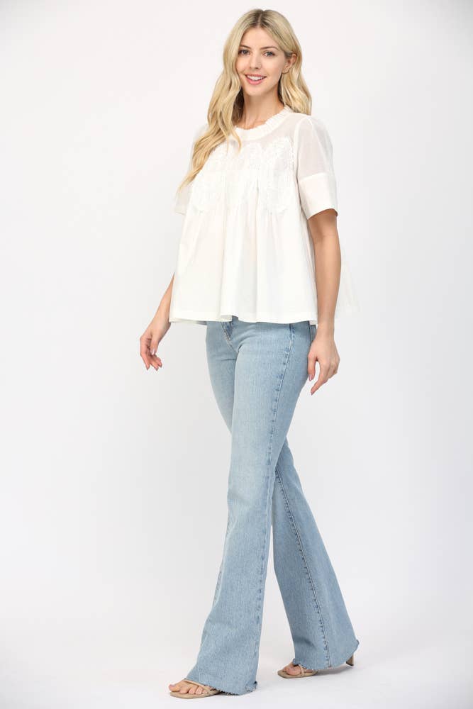 Georgie Mesh Top