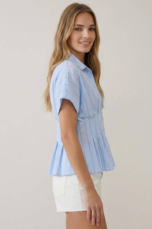 Effie Kate Gingham top