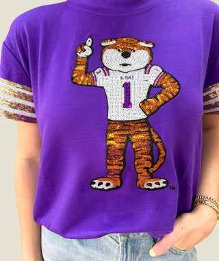 Ariana LSU Tiger Top