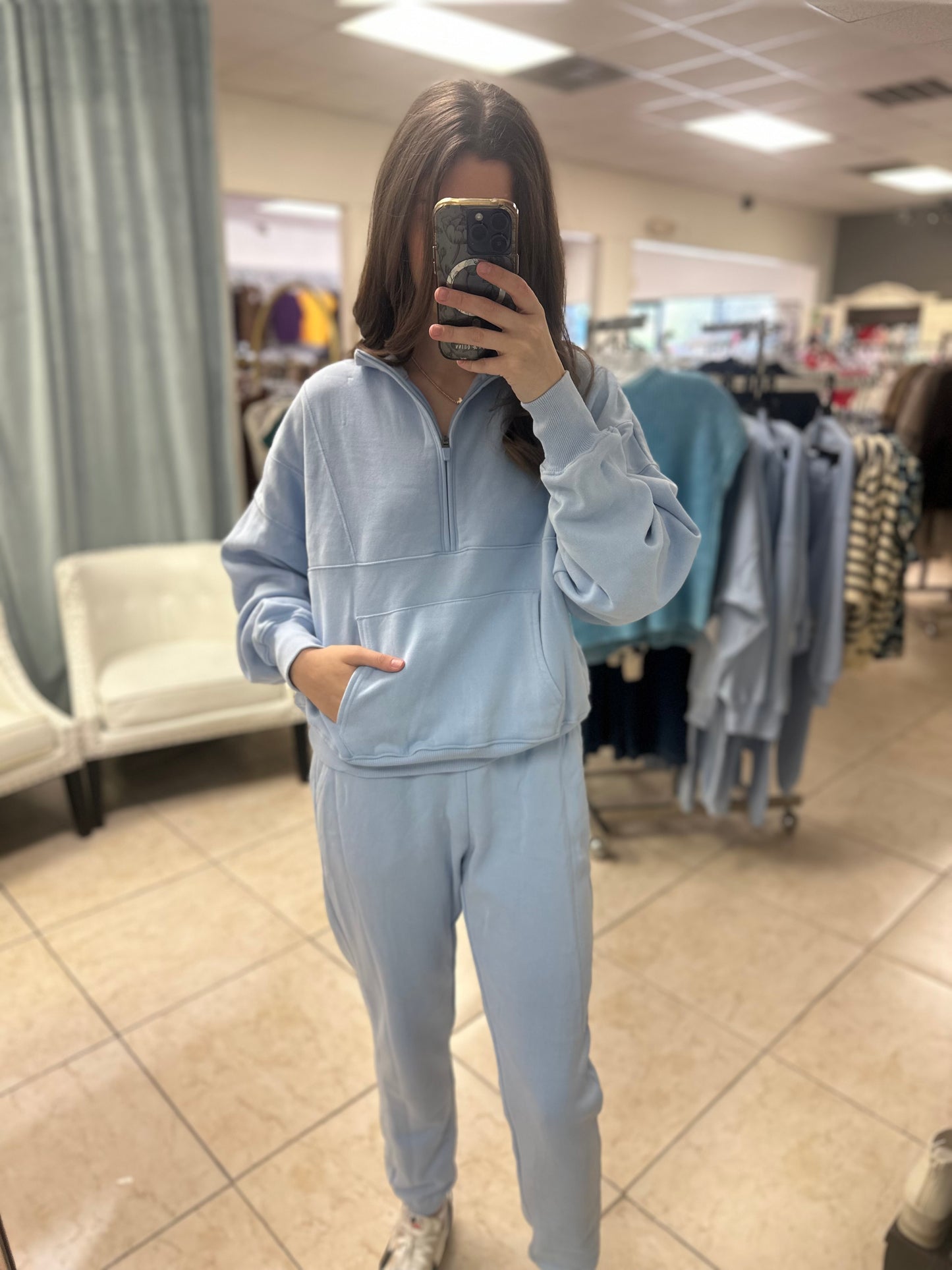 Cloud Nine Half-Zip Set