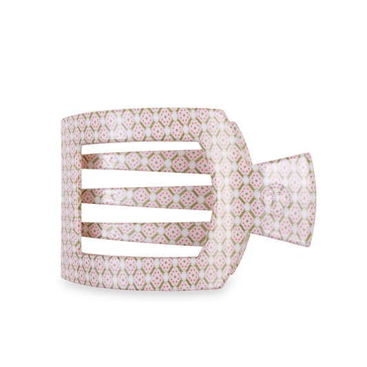 Pine & Pearl | Large | Flat Square Hair Clip