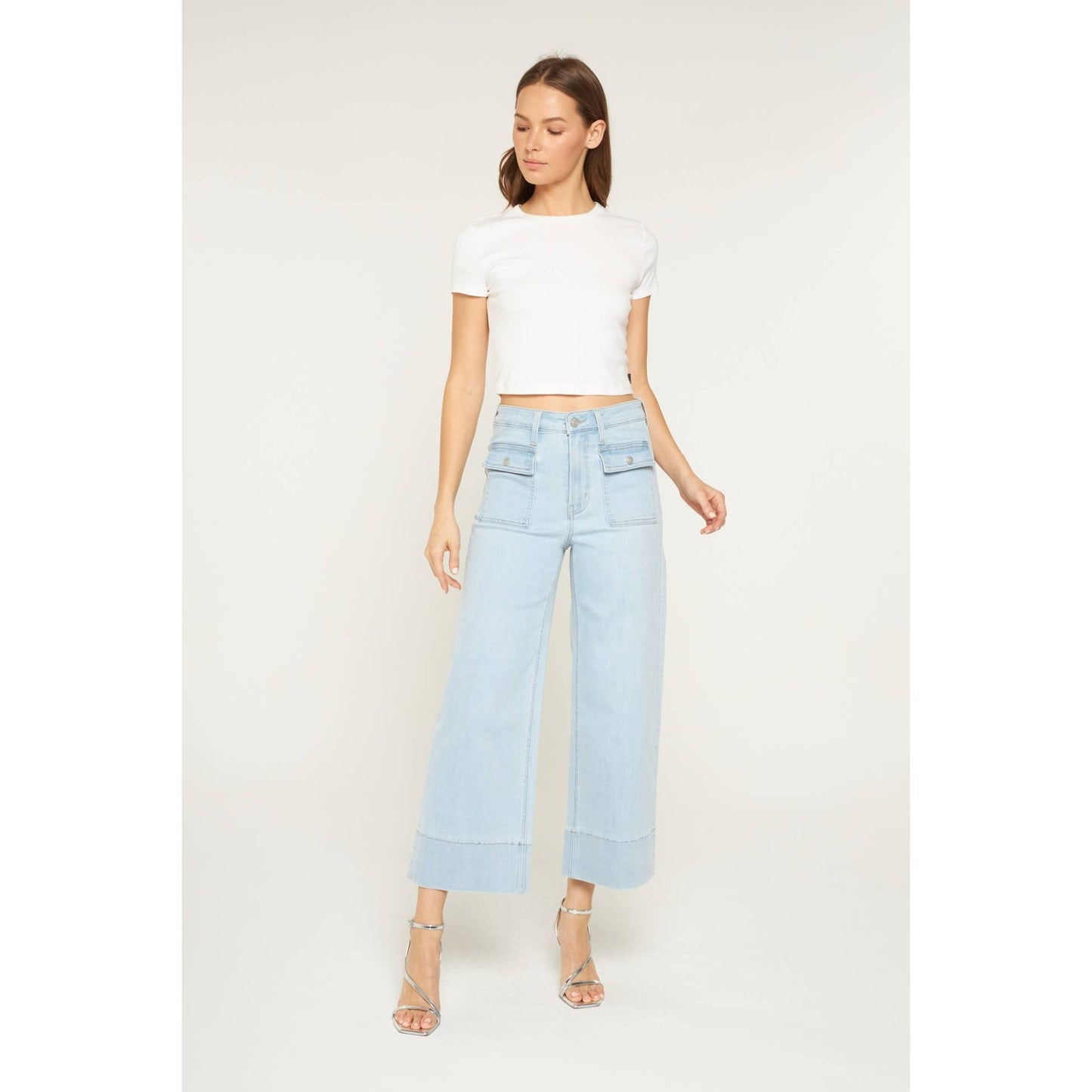 Tara Wide Leg Crop